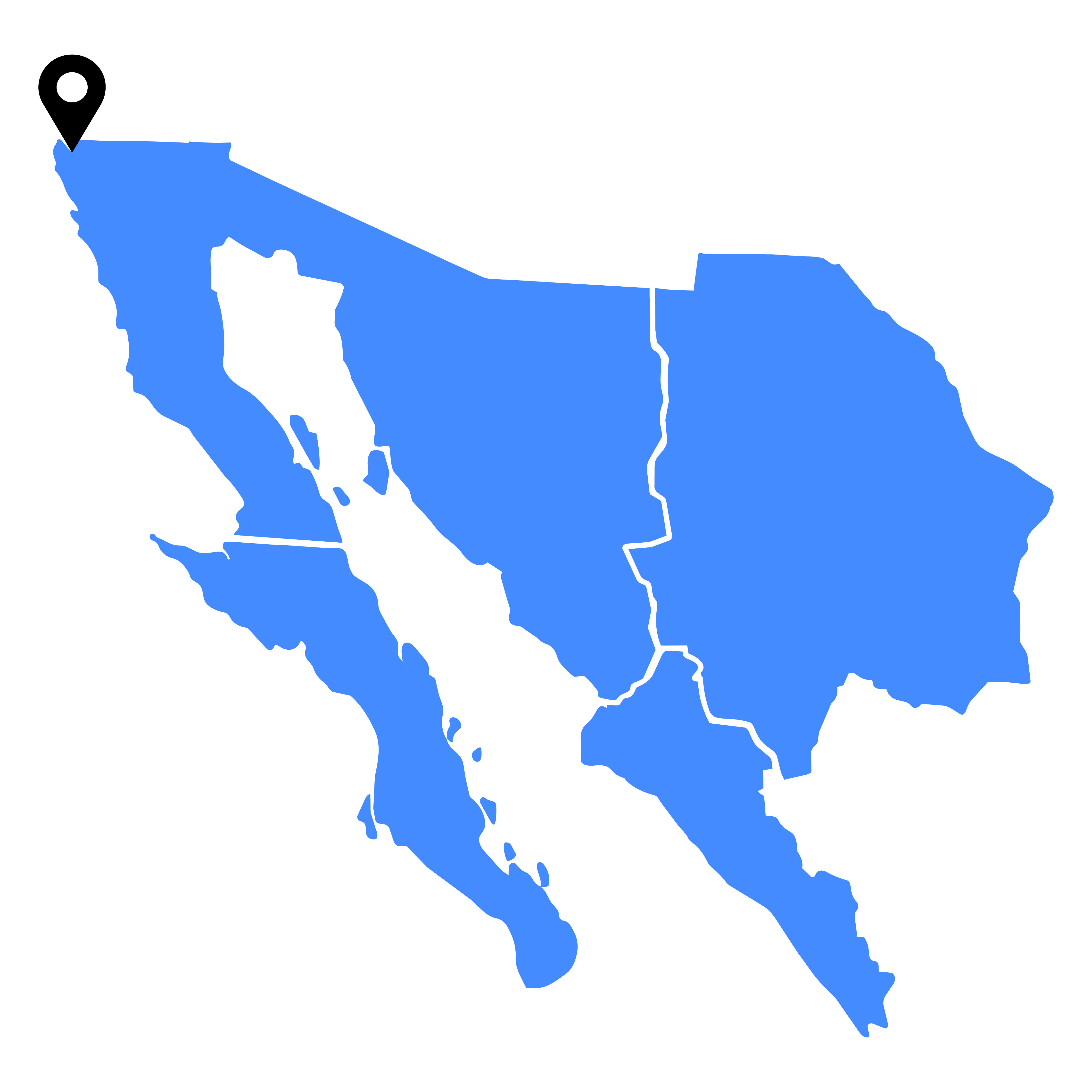 Mapa de ubicación sucursal Tijuana, Baja California